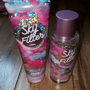 Sky Filter Mist and lotion.